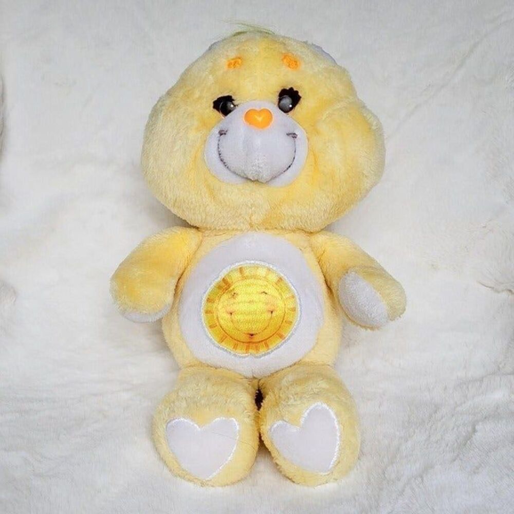 Vintage 13 inch 1980s Funshine Bear Care Bear
